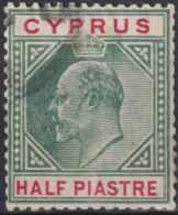 1903 Zypern (...-1960) ° Mi:CY 36, Sn:CY 38, Yt:CY 34, King Edward VII - Cyprus (...-1960)