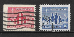 "CANADA  N° 359/60   "  NOEL " - Used Stamps