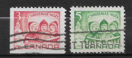 "CANADA  N° 397/98  " NOËL " - Used Stamps