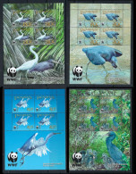 ● 2008 PENRHYN ֍ Uccelli ֍ Pacific Reef-Egret ● Egretta Sacra ● WWF ️● Lotto N. XXX ️● - Penrhyn