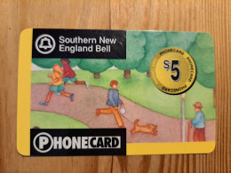 Prepaid Phonecard USA, Southern New England Bell - Autres & Non Classés