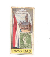 DJ65 - CHROMOS CHOCOLAT VICTORIA - DRAPEAUX ET TIMBRE POSTE - PAYS-BAS - MIDDELBURG - Victoria