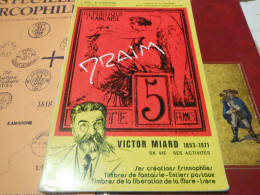 Rare Et Interressant Livre Erinnophile 200p Victor Miard -dispersion De Docs Marcophiles Et Erinnophiles - Philatelic Fairs