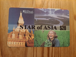 Prepaid Phonecard USA, IDial Networks, Star Of Asia - Otros & Sin Clasificación