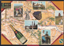 51 - Carte De La Champagne - Champagne-Ardenne