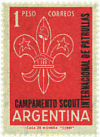 37916 MNH ARGENTINA 1961 JAMBOREE INTERNACIONAL - Neufs