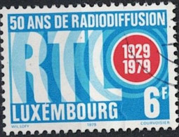 Luxemburg - 50 Jahre RTL (MiNr: 997) 1979 - Gest Used Obl - Usados