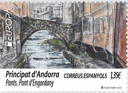 SALE!!! Spanish Andorra Española Andorre 2018 EUROPA 2018 BRIDGES Stamp MNH ** - 2018