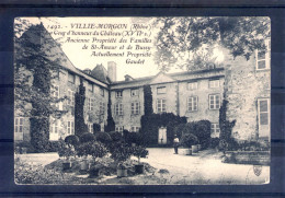 69. Villié Morgon. La Cour D'honneur Du Château - Villie Morgon