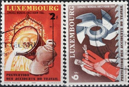 Luxemburg - Arbeitssicherheit (MiNr: 1012/3) 1980- Gest Used Obl - Oblitérés