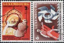 Luxemburg - Arbeitssicherheit (MiNr: 1012/3) 1980- Gest Used Obl - Used Stamps