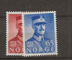 1957 MNH Norway Mi 416-17 Postfris** - Nuovi