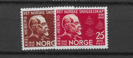 1948 MNH Norway Mi 336-37 Postfris** - Ongebruikt