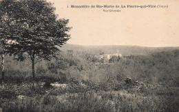 FRANCE - Monastère De Sainte Marie De La Pierre Qui Vire - Vue Générale - Carte Postale Ancienne - Otros & Sin Clasificación