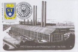 Carte  FRANCE   70éme  Anniversaire   Club   Philatélique   EDF      SAINTE  TULLE  (04)    2022 - Sonstige & Ohne Zuordnung