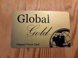 Prepaid Phonecard USA, Indicom, GLobal Gold - Altri & Non Classificati