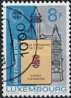 Luxemburg - 125 Jahre Staatssparkasse (MiNr: 1035) 1981- Gest Used Obl - Gebraucht