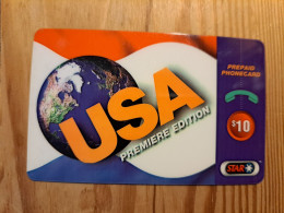 Prepaid Phonecard USA, Star - Autres & Non Classés