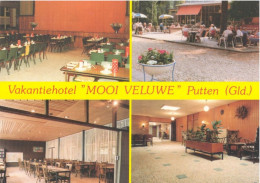 Putten, Vakantiehotel Mooi Veluwe (met Machinestempel) (Een Raster Op De Kaart Is Veroorzaakt Door Het Scannen) 2 X Scan - Putten
