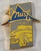 MUST - VOITURE - CAR - AUTOMOBILES- AUTO - EGF -             (ROUGE) - Autres & Non Classés