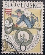 SLOVAQUIE - Musée Postal De Banska Bystrica : Composition Avec Cor De Poste - Usati