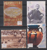 Olympic 2004 - Olympiques - History - ST. VINCENT - Sett MNH - Sommer 2004: Athen