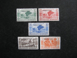 B). Nouvelles-Hébrides: TB  Série Timbres-Taxe N° 26 Au N° 30, Neufs XX. - Portomarken