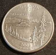 ETATS UNIS - USA - ¼ - 1/4 DOLLAR 2005 D - Oregon - KM 372 - Quarter Dollar - 1999-2009: State Quarters