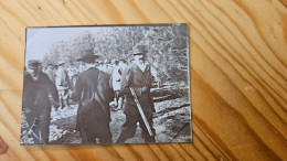 LES AISSES FERTE ST AUBIN 45 CHASSE CHASSEUR - PHOTO 8.5X6 CM - Antiche (ante 1900)