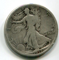 +USA 50 Cents 1917. Silver - 1916-1947: Liberty Walking