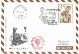 Regulärer Ballonpostflug Nr. 53a Der Pro Juventute [RBP53a] - Balloon Covers