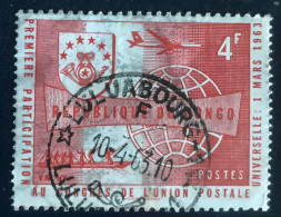 République Du Congo - C3/37 - 1963 - (°)used - Michel 105 - 1st. Participatie UPU Congres - LULUABOURG - Used Stamps