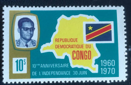 République Démocratique Du Congo - C3/37 - 1970 - MNH - Michel 360 - 10j Onafhankelijk - Nuevas/fijasellos