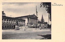 Wien - Haus Der Gesetzgebung Gel.1938 SST 1.Großdeutscher Gaststättentag-Wien- - Wien Mitte