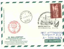 Regulärer Ballonpostflug Nr. 55b Der Pro Juventute [RBP55b] - Balloon Covers
