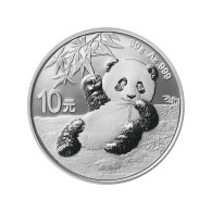 China 2020  Panda Silver Coins 30g  Ag.999  1Pcs Coin RMB 10 Yuan With Protective Shell - Chine