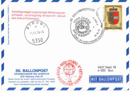 Regulärer Ballonpostflug Nr. 56c Der Pro Juventute [RBP56d] - Ballonpost