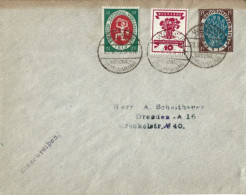 National Versammlung Weimar 1919 Sur Enveloppe Privée + Timbres. - Omslagen