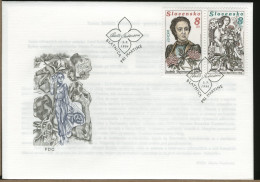 SLOVACCHIA - SLOVENSKO - FDC 1996 -  BLATNICA PRI MARTINE - FDC