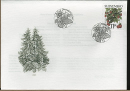 SLOVACCHIA - SLOVENSKO - FDC 2000    BERRY - FDC