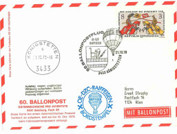 Regulärer Ballonpostflug Nr. 60c Der Pro Juventute [RBP60c] - Ballons