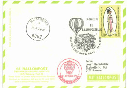 Regulärer Ballonpostflug Nr. 61c Der Pro Juventute [RBP61.] - Par Ballon