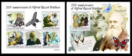 Guinea  2023 200th Anniversary Of Alfred Russel Wallace. (340) OFFICIAL ISSUE - Nature