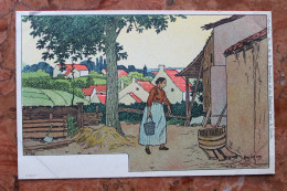 ILLUSTRATEUR AMEDEE LYNEN "DE CI DE LÀ À BRUXELLES ET EN BRABANT" - N°44 A VIVIER D'OIE - Lynen, Amédée-Ernest