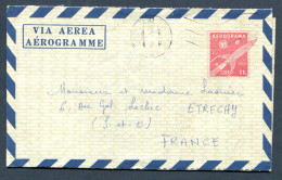 RC 26897 CUBA 1975 AEROGRAMME EXPÉDIÉ DE L'AMBASSADE DU CONGO DE LA HAVANE POUR LA FRANCE - Brieven En Documenten