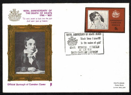 GB 1971 POSTAL STRIKE CAMDEN KEATS - 1971-1980 Decimale  Uitgaven