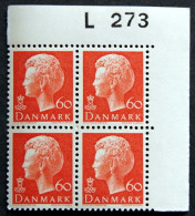 Denmark 1974    Queen Margrethe II   Cz.Slania  MiNr569y   MNH (** )    (lot KS 1483) - Unused Stamps