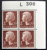 Denmark 1974    Queen Margrethe II   Cz.Slania  MiNr570y   MNH (** )    (lot KS 1491) - Ungebraucht