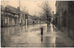 +++saint Dizier+++                Inondation Du 20 Janvier 1910     La Rue D Ancerville - Saint Dizier