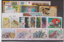 WALLIS - ANNEE 1998 COMPLETE AVEC POSTE AERIENNE SAUF PA205 ** MNH- COTE = 75.2 EUR. - Nuovi